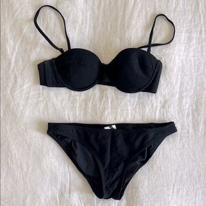 J. Crew Black Women's Swimwear Set
